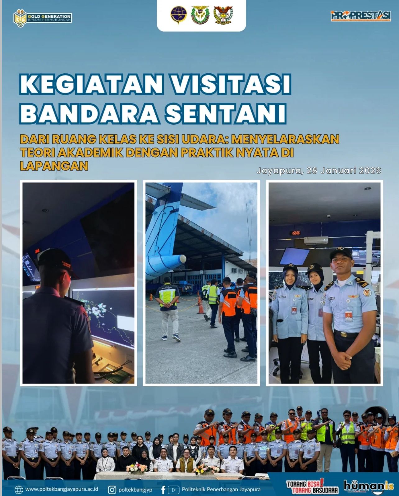 VISITASI BANDARA SENTANI