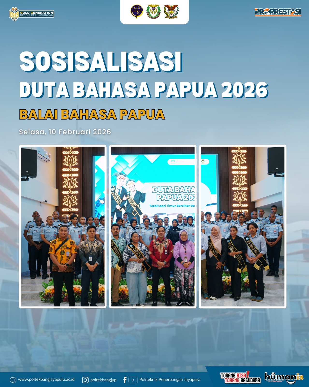 Sosialisasi Duta Bahasa Tahun 2026