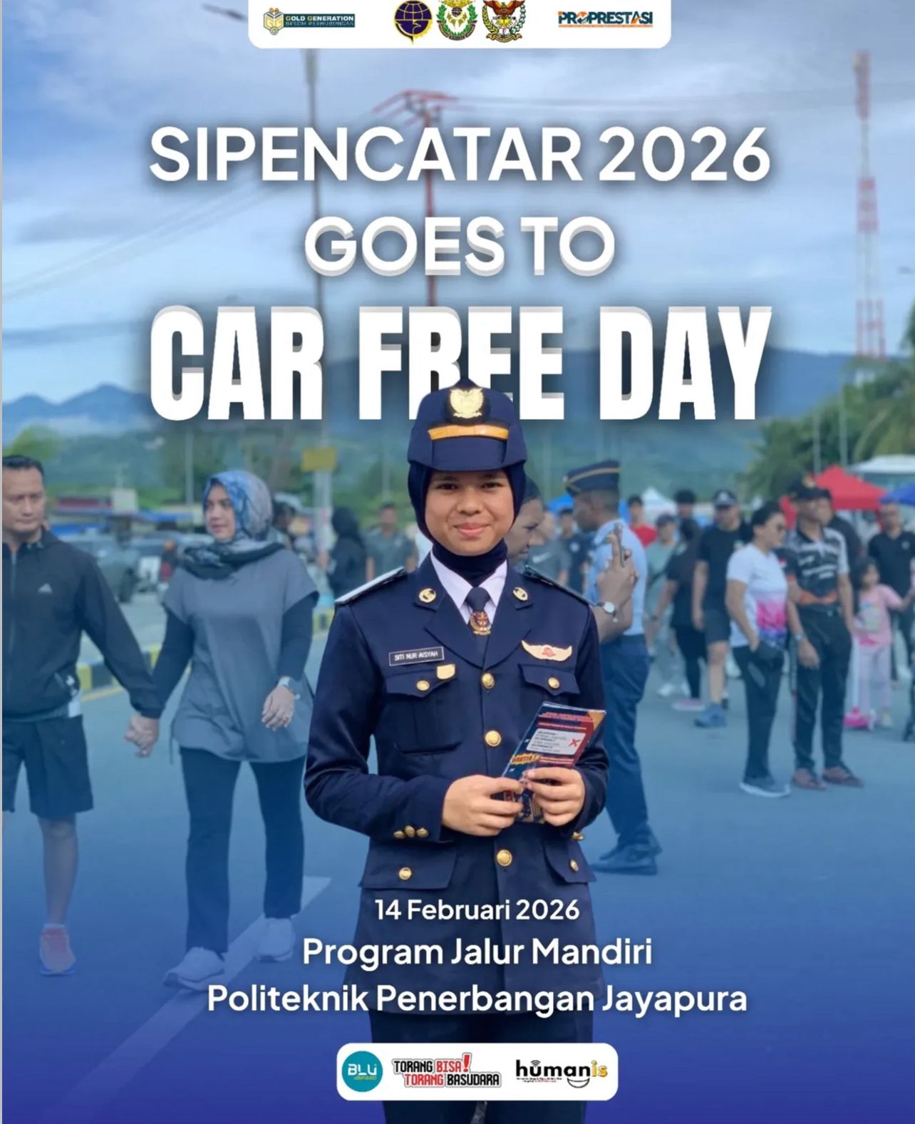 SIPENCATAR 2026 GOES TO CAR FREE DAY